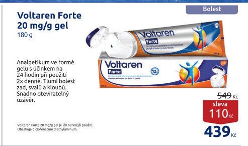 Voltaren Forte 20 mg/g gel