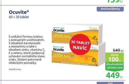 Ocuvite 60 + 30 tablet
