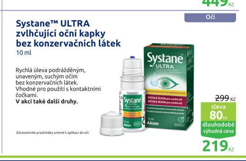 Systane ULTRA zvlhčující oční kapky