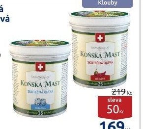Koňská mast hřejivá / chladivá