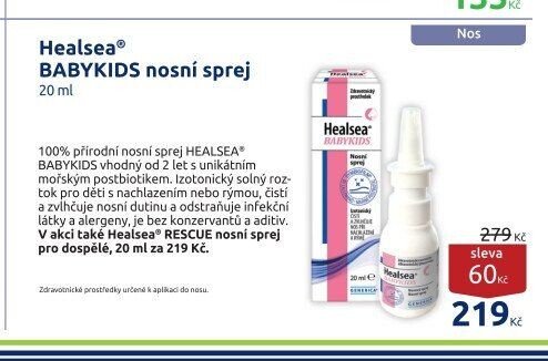 Healsea BABYKIDS nosní sprej