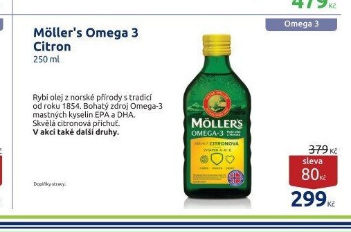 Möller's Omega 3 Citron