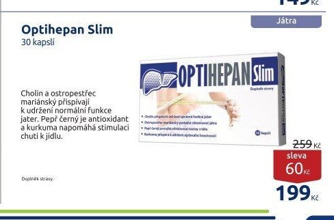 Optihepan Slim 30 kapslí