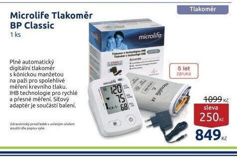 Microlife Tlakoměr BP Classic