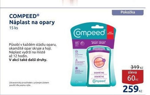 COMPEED Náplast na opary