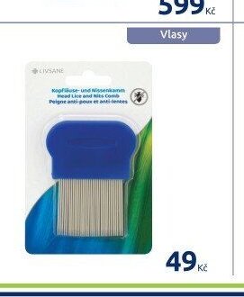 LIVSANE Hřeben na vši a hnidy