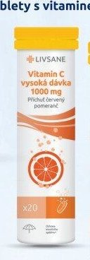 LIVSANE Vitamin C vysoká dávka 1000 mg