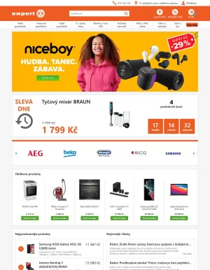 akční leták Expert elektro 1.2.2023-7.2.2023