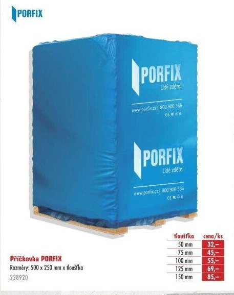 Příčkovka PORFIX