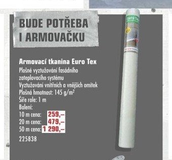 Armovací tkanina Euro Tex