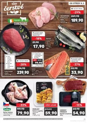 akční leták Kaufland 8.2.2023-14.2.2023