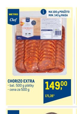 CHORIZO EXTRA