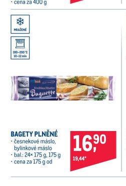 Bagety plněné