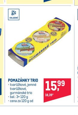 POMAZÁNKY TRIO