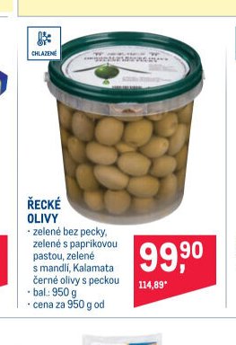 ŘECKÉ OLIVY