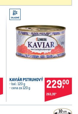 KAVIÁR PSTRUHOVÝ