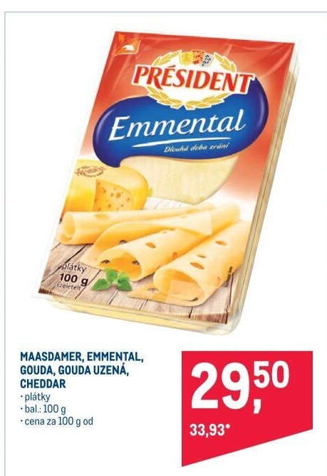 PRÉSIDENT Emmental