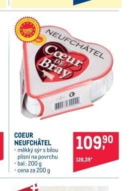 COEUR NEUFCHÂTEL