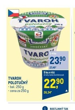 TVAROH POLOTUČNÝ