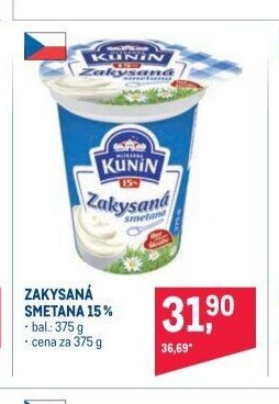 ZAKYSANÁ SMETANA 15%