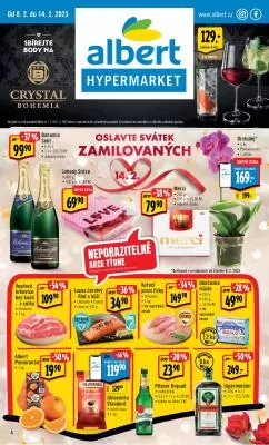 akční leták Albert 8.2.2023-14.2.2023