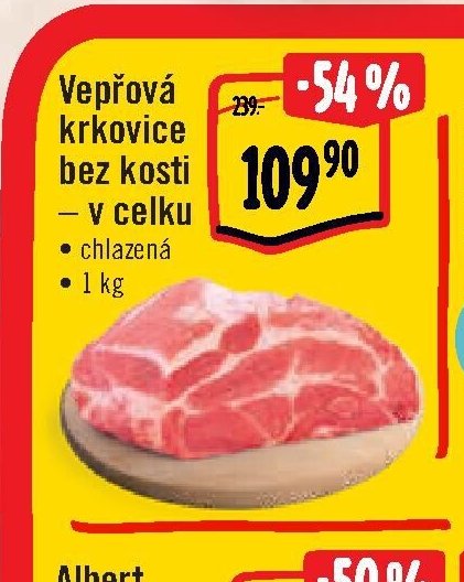 Vepřová krkovice bez kosti