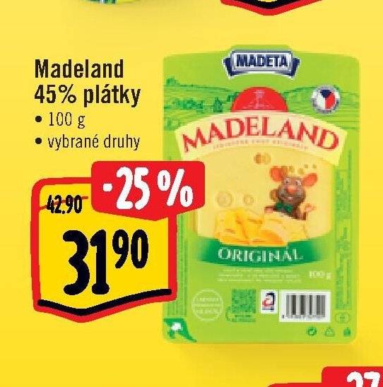 Madeland 45% plátky