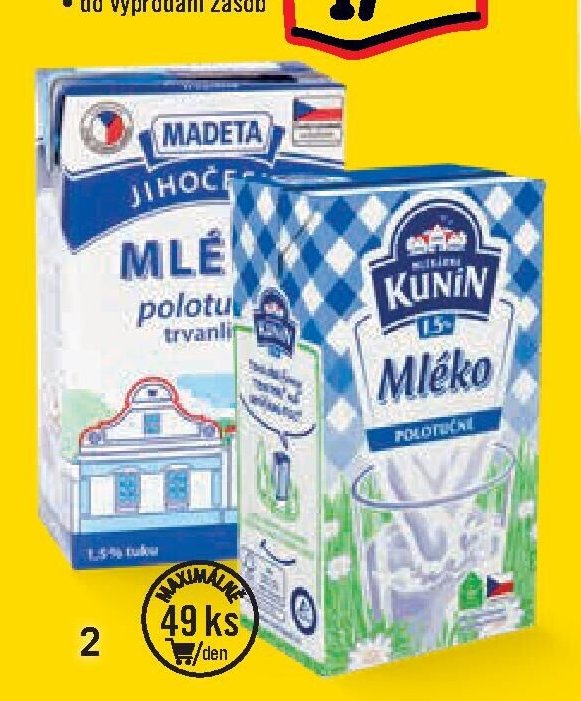 Trvanlivé mléko