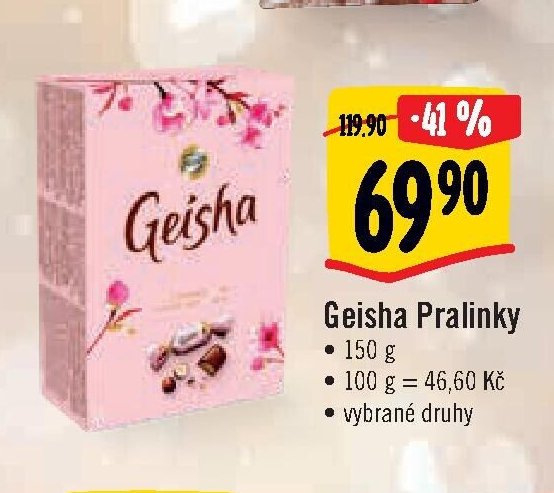 Geisha Pralinky