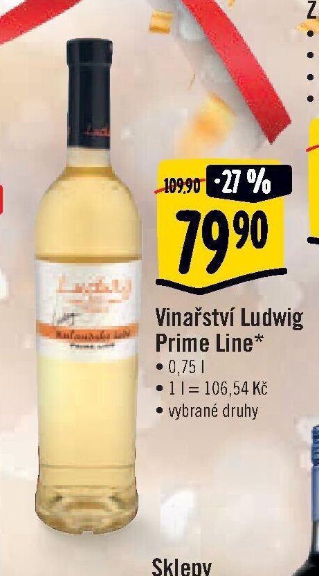 Vinařství Ludwig Prime Line
