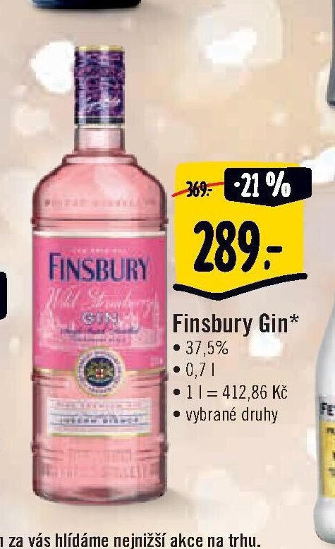 Finsbury Gin*