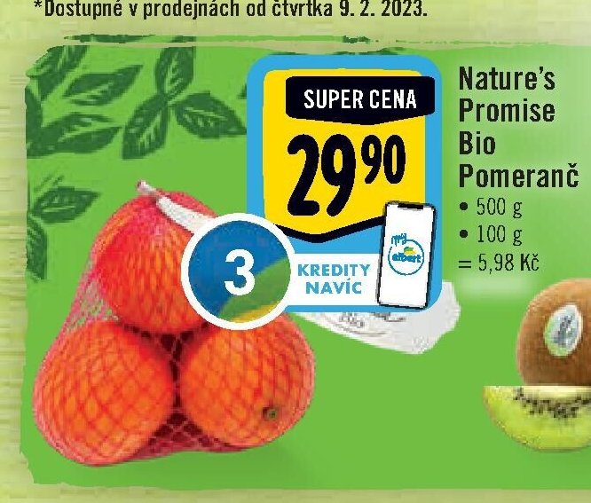 Nature's Promise Bio Pomeranč
