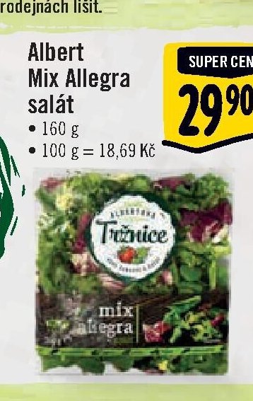 Albert Mix Allegra salát
