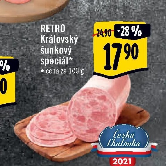 RETRO Královský šunkový speciál