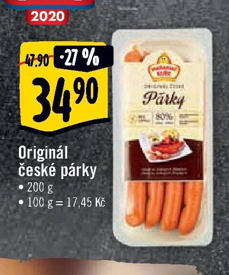 Originál české párky