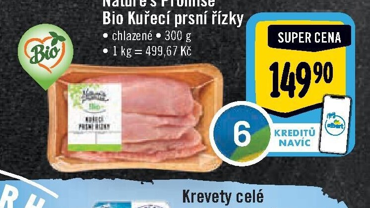 Nature's Promise Bio Kuřecí prsní řízky