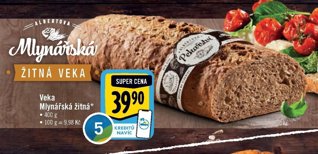Veka Mlynářská žitná