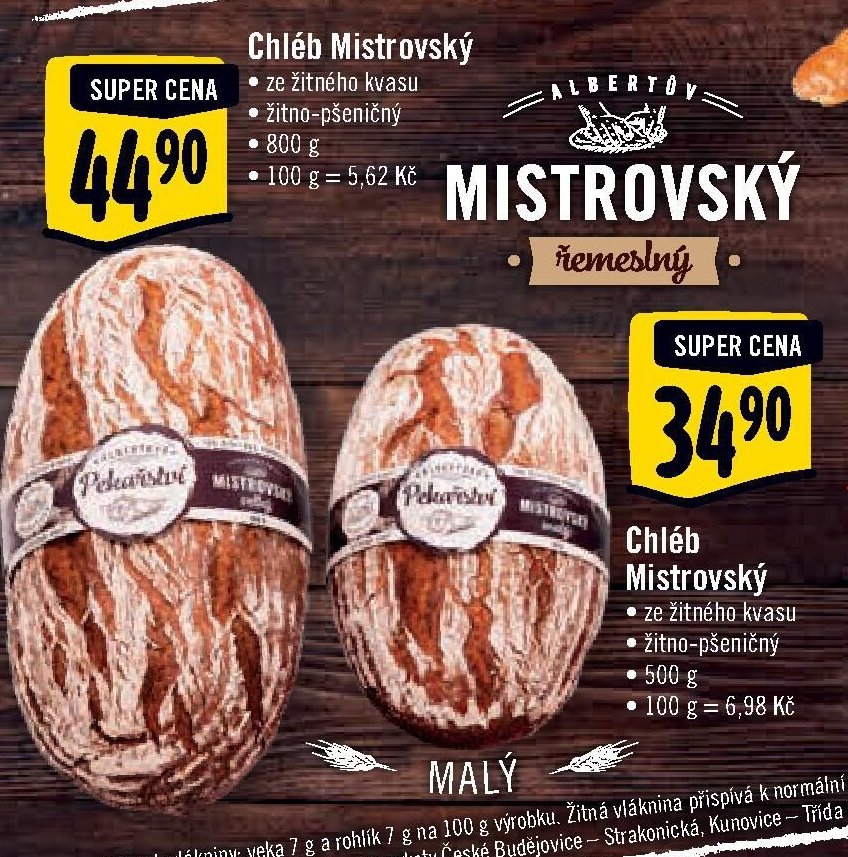 Chléb Mistrovský