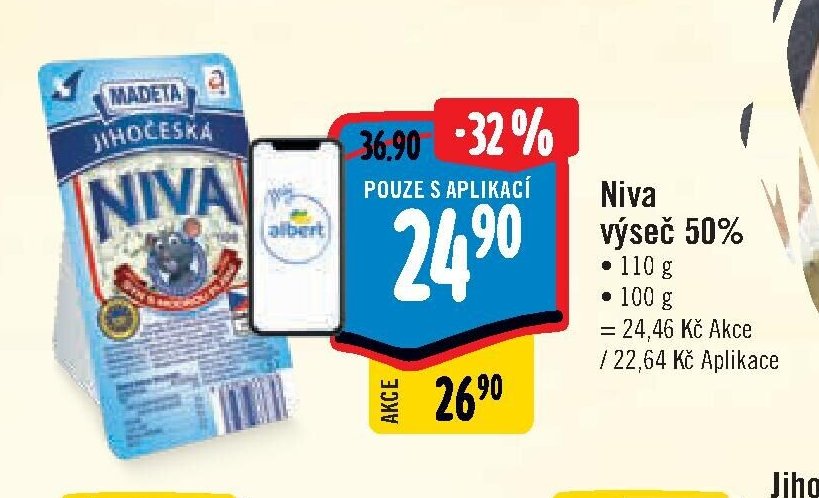 Niva výseč 50%