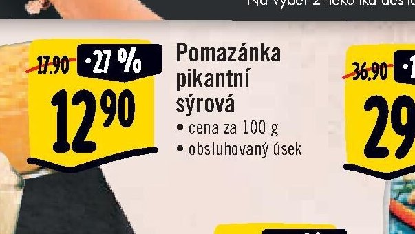 Pomazánka pikantní sýrová