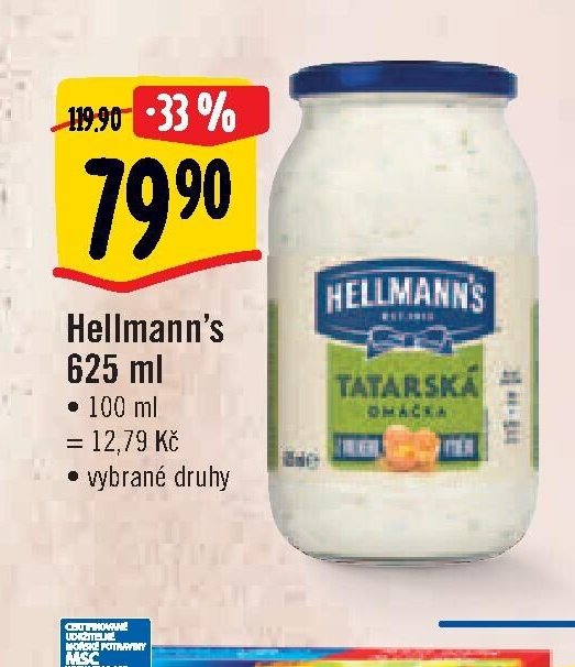 Hellmann's 625 ml