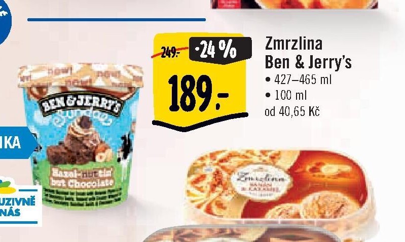 Zmrzlina Ben & Jerry's