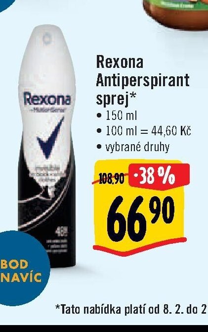 Rexona Antiperspirant sprej