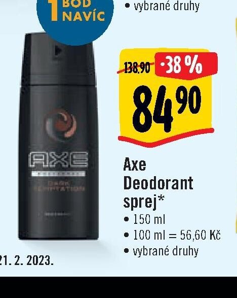 Axe Deodorant sprej