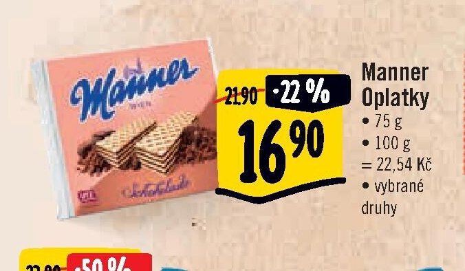 Manner Oplatky