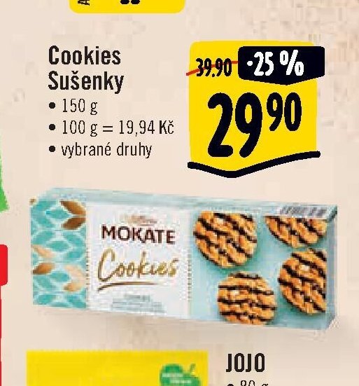 Cookies Sušenky