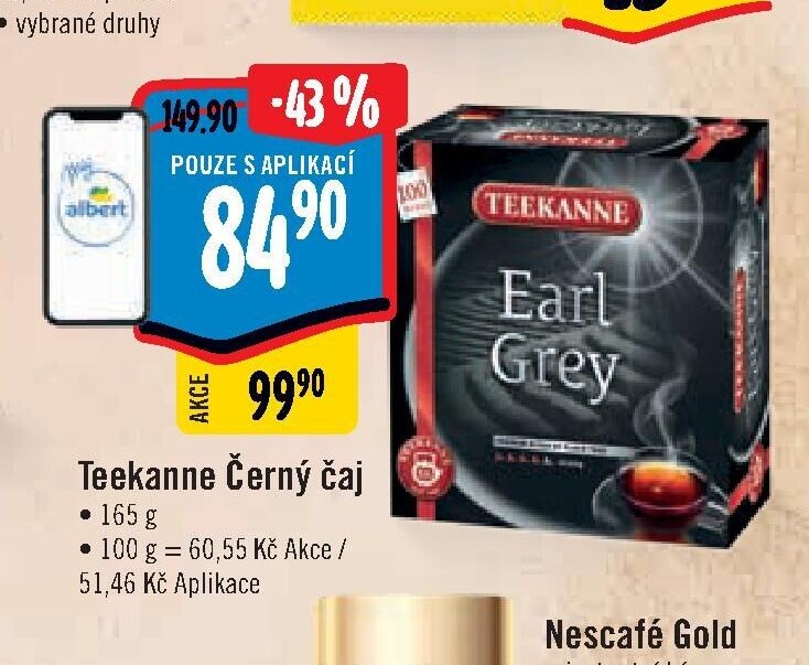 Teekanne Černý čaj