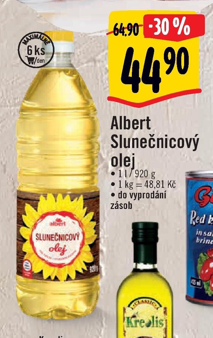 Albert Slunečnicový olej