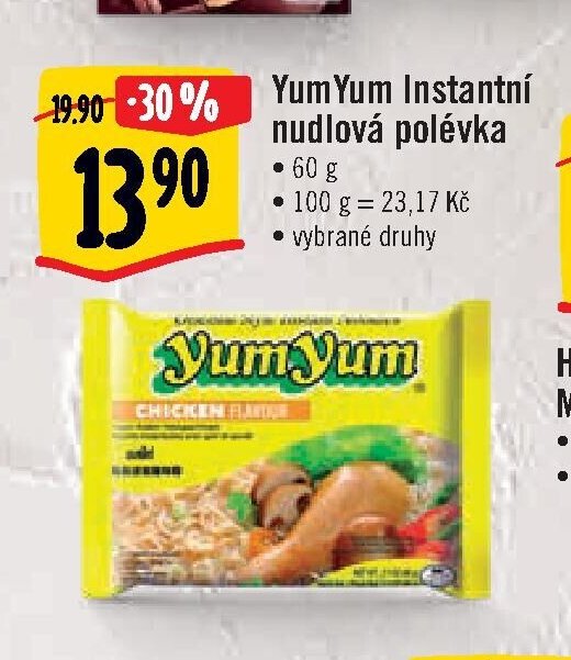 YumYum Instantní nudlová polévka