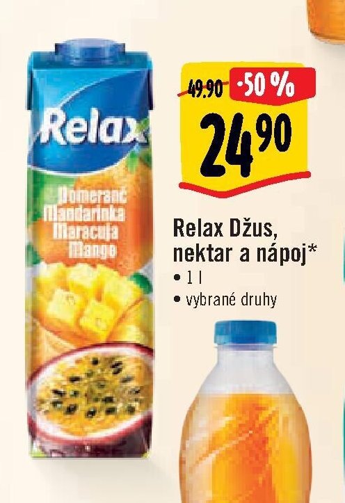 Relax Džus, nektar a nápoj
